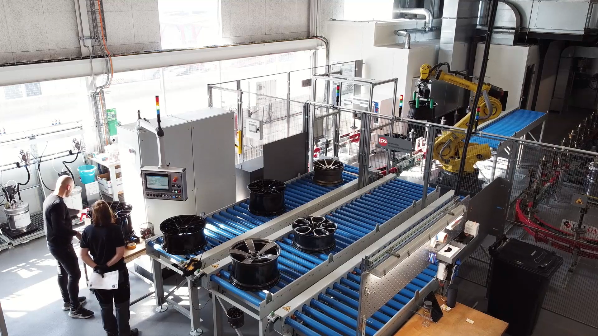 IPS - production plant for rim repairs